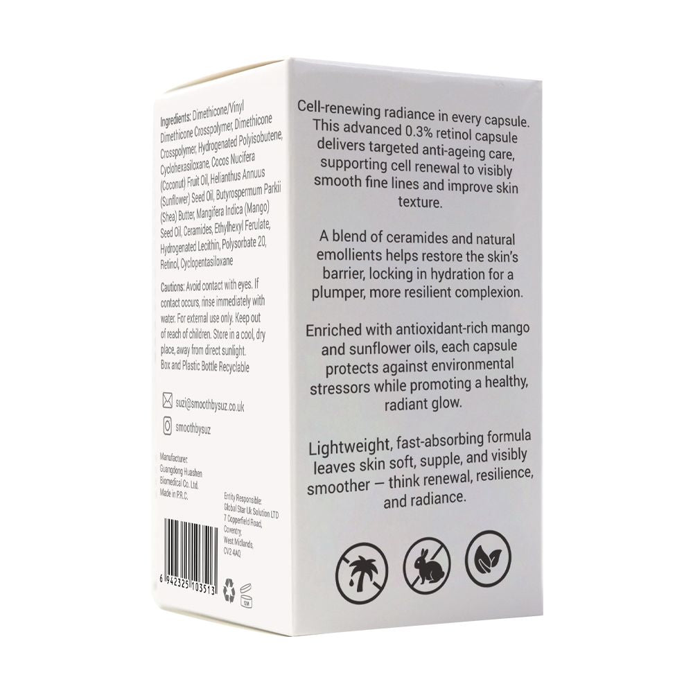 Retinol 0.3% Skin Care Capsules